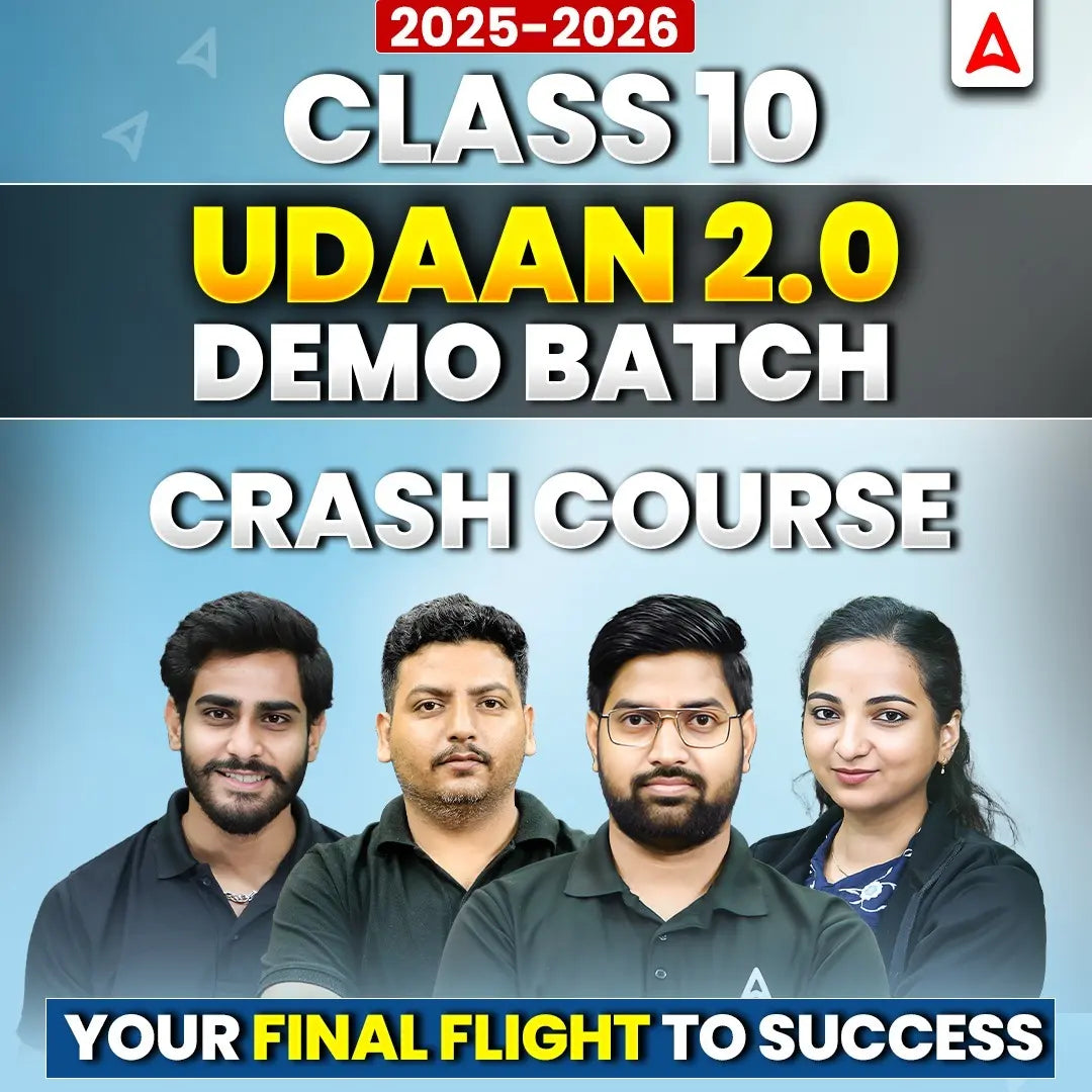CBSE Class 10, UDAAN 2.0 DEMO BATCH (Crash Course) | Online Live Classes by Adda 247
