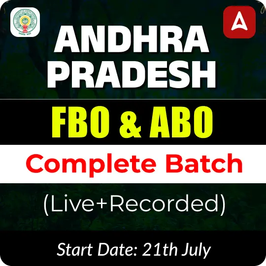 AP FOREST BEAT OFFICER (FBO) & ABO 2025 | Live + Recorded Batch | Online Live Classes
