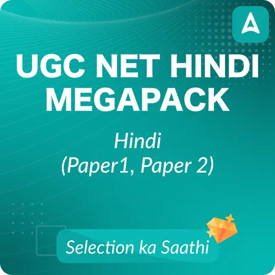 UGC NET HINDI MEGA PACK (LIVE CLASSES | TEST SERIES | VIDEOS)