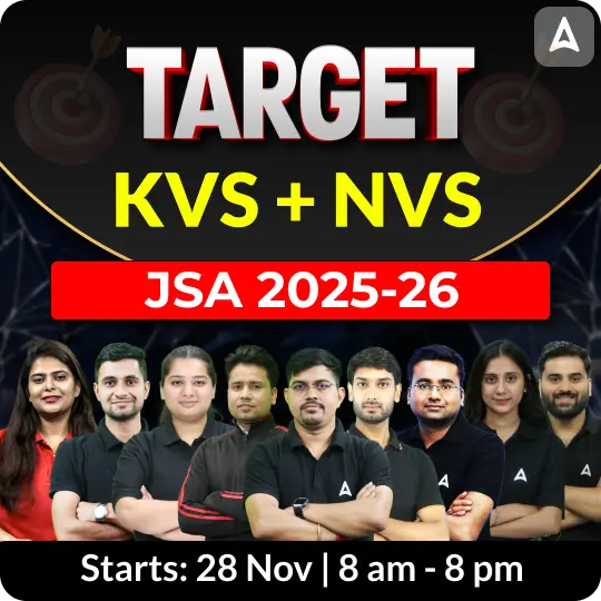 KVS + NVS - Junior Secretariat Assistant 2025- 26 Target Batch | Hinglish | Online Live Classes By Adda247
