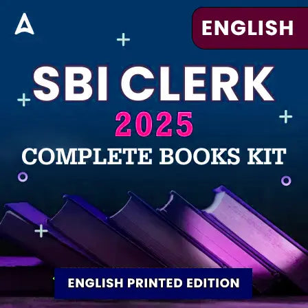 SBI Clerk 2025 Complete 7 Books Kit (English Printed Edition) By ADDA247