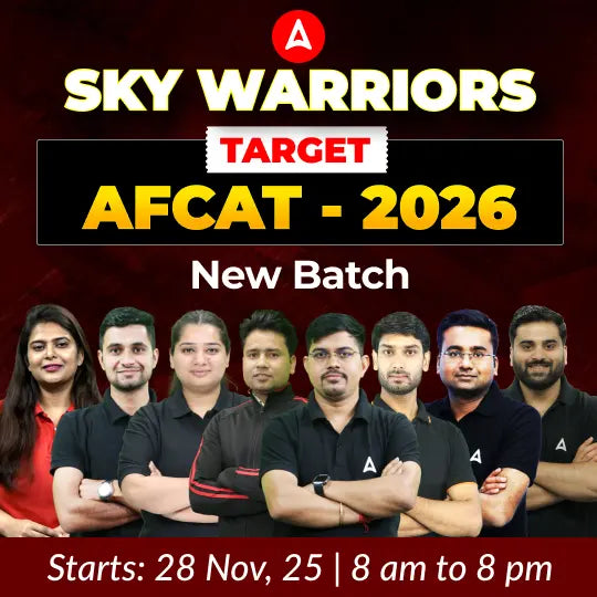 AFCAT Target SkyWarriors 2026 New Batch | Hinglish | Online Live Classes By Adda247