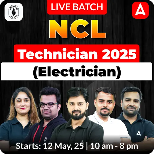 Champions 1.0 NCL Technician 2025 (Electrician) Complete Foundation batch l Hinglish