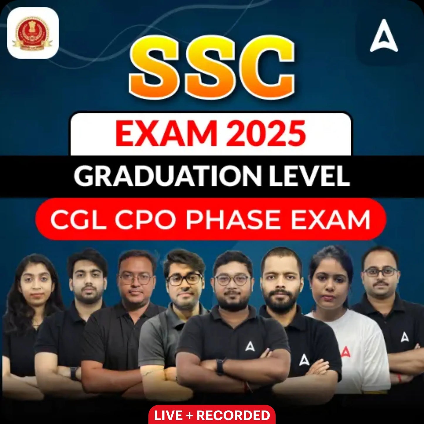 SSC EXAM 2025 | GRADUATION LEVEL | Online Live + Recorded Classes by Adda247