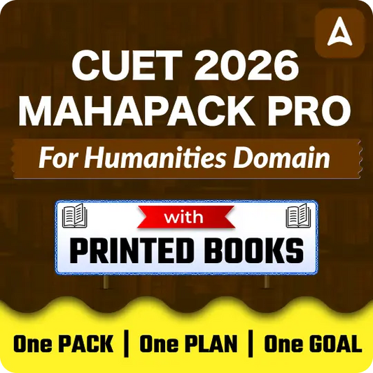 CUET MAHAPACK PRO for HUMANITIES | Online Live Classes with Printed Books by Adda247