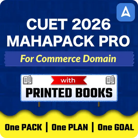 CUET MAHAPACK PRO for COMMERCE | Online Live Classes with Printed Books by Adda247