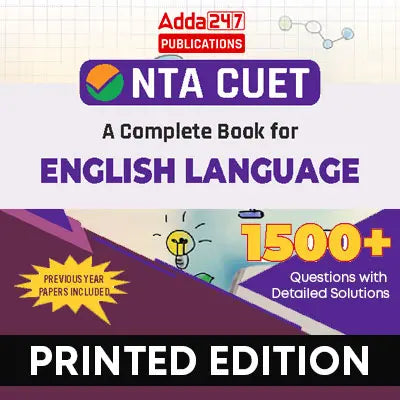CUET English Language Book (Printed Edition) By Adda247