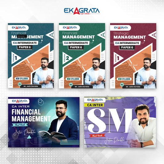 CA Intermediate Financial Management and Strategic Management Books By Jatin Dembla
