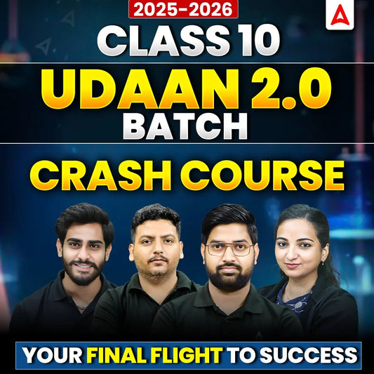 CBSE Class 10, UDAAN 2.0 BATCH(Crash Course) | Online Live + Recorded Classes by Adda 247
