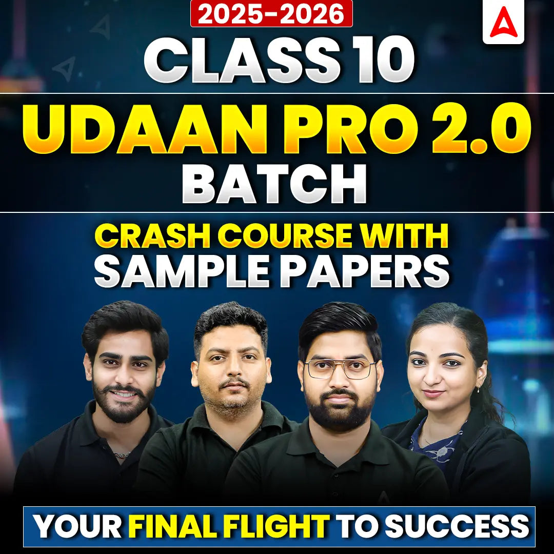 CBSE Class 10, UDAAN PRO 2.0 BATCH (Crash Course with Sample Papers) | Online Live + Recorded Classes by Adda 247