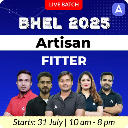 Prahar 1.0 - BHEL Artisan 2025 (Fitter) | Bilingual | Online Live Classes by Adda 247