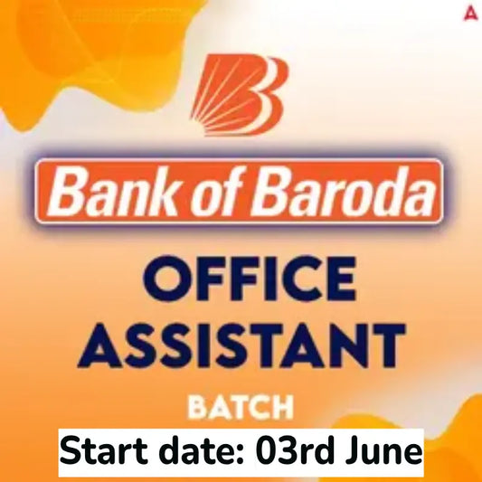 Mission Bank of Baroda 2025-26 | Office Assistant Batch | Online Live Classes by Adda247