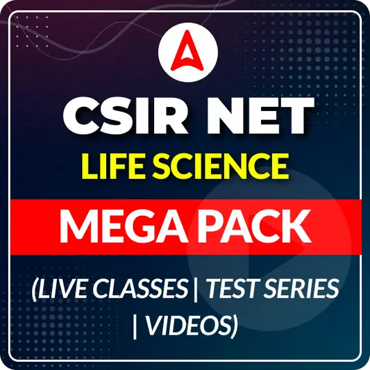CSIR NET LIFE SCIENCE MEGA PACK (LIVE CLASSES | TEST SERIES | VIDEOS) By Adda 247