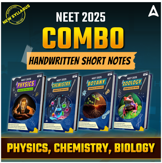 NEET Personalised Handwritten Notes (Combo Set : Physics Chemistry, Botany & Zoology) By Adda247