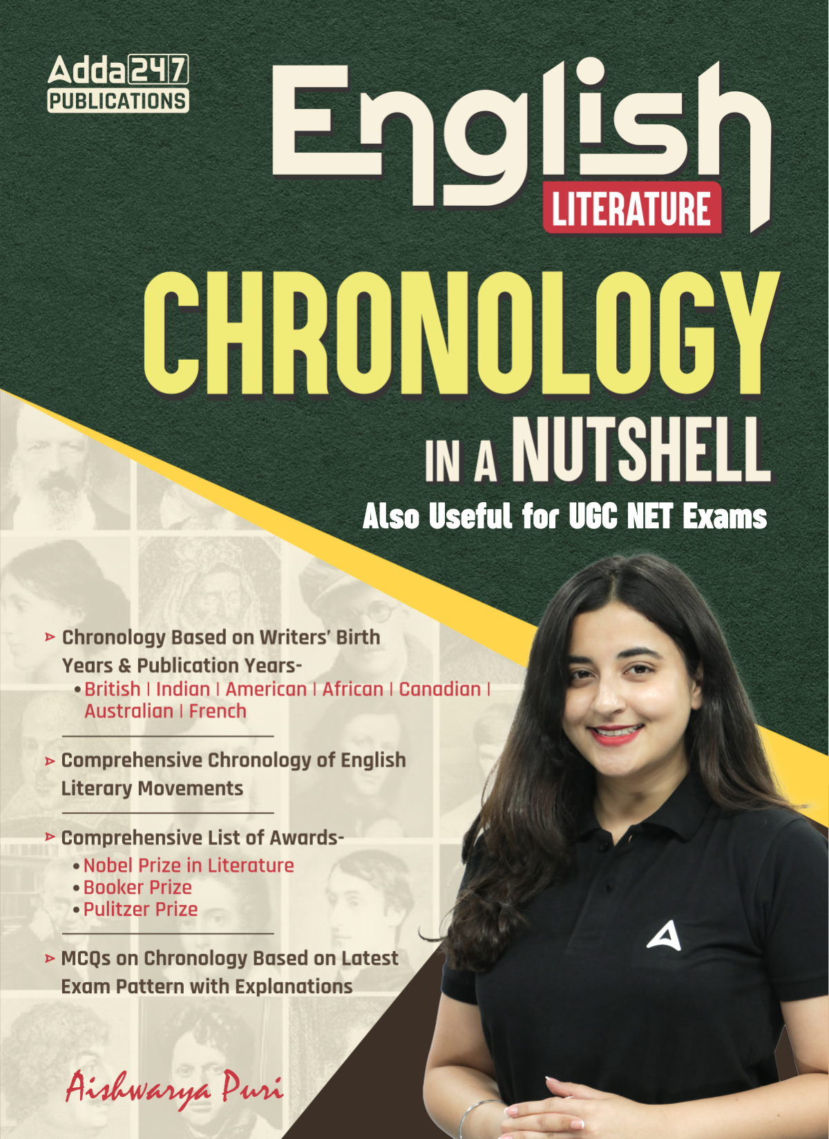 English Literature Chronology In A NUTSHELL and Also Useful for UGC Net Exams (English Printed Edition) By Adda247