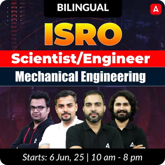 ISRO Scientist/Engineer (Mechanical Engineering) 2025 | Hinglish | Online Live Classes
