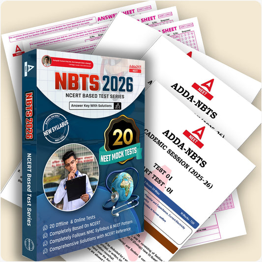 NBTS Offline + Online Test Series for NEET 2026 Droppers | A complete solution for exam practice by Adda247
