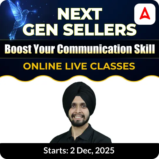 NextGen Sellers | Boost Your Communication Skill | Online Live classes by Adda247