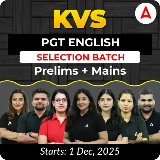 KVS PGT English Selection Batch Prelims + Mains 2025 | Online Live Classes by Adda247