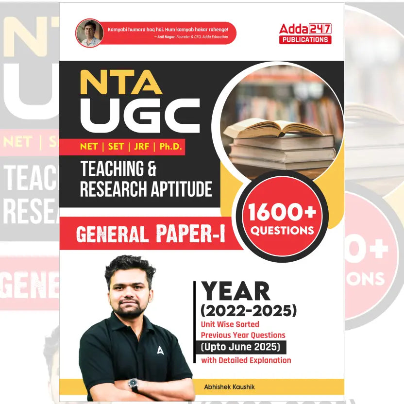 UGC NET Paper-I Unit Wise sorted PYQ Book with Detailed Explanation 2022-25(Updated Till June 2025)