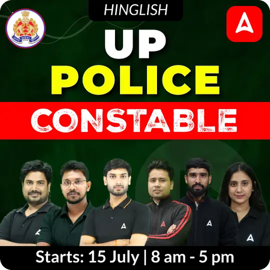UP Police Constable Complete Batch | Hinglish | Online Live Classes by Adda 247