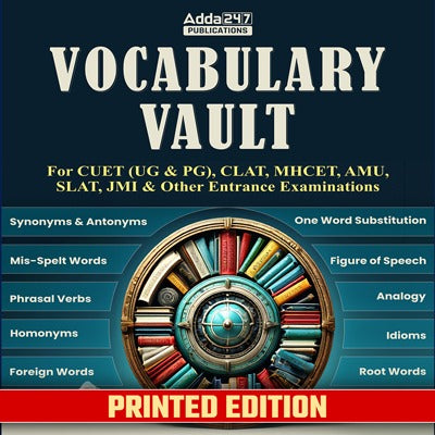 A Complete Book on Vocabulary - Vocabulary Vault | Printed Edition By Adda247