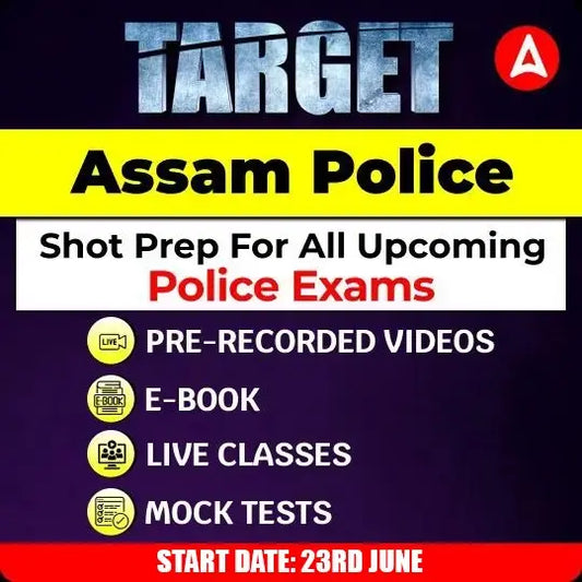 Assam Police Foundation Batch | Online Live Classes by Adda 247