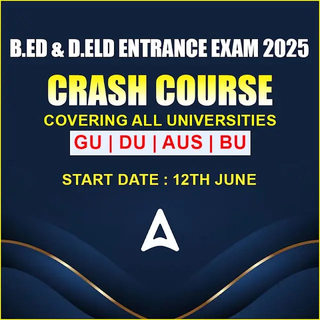 B.Ed & D.Eld Entrance | Assam | Online Live Classes